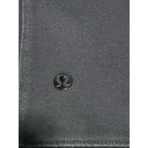 Lululemon Men's Black Iris Blue Studio Full Zip Hoodie Size Medium Worn - Picture 2 of 6